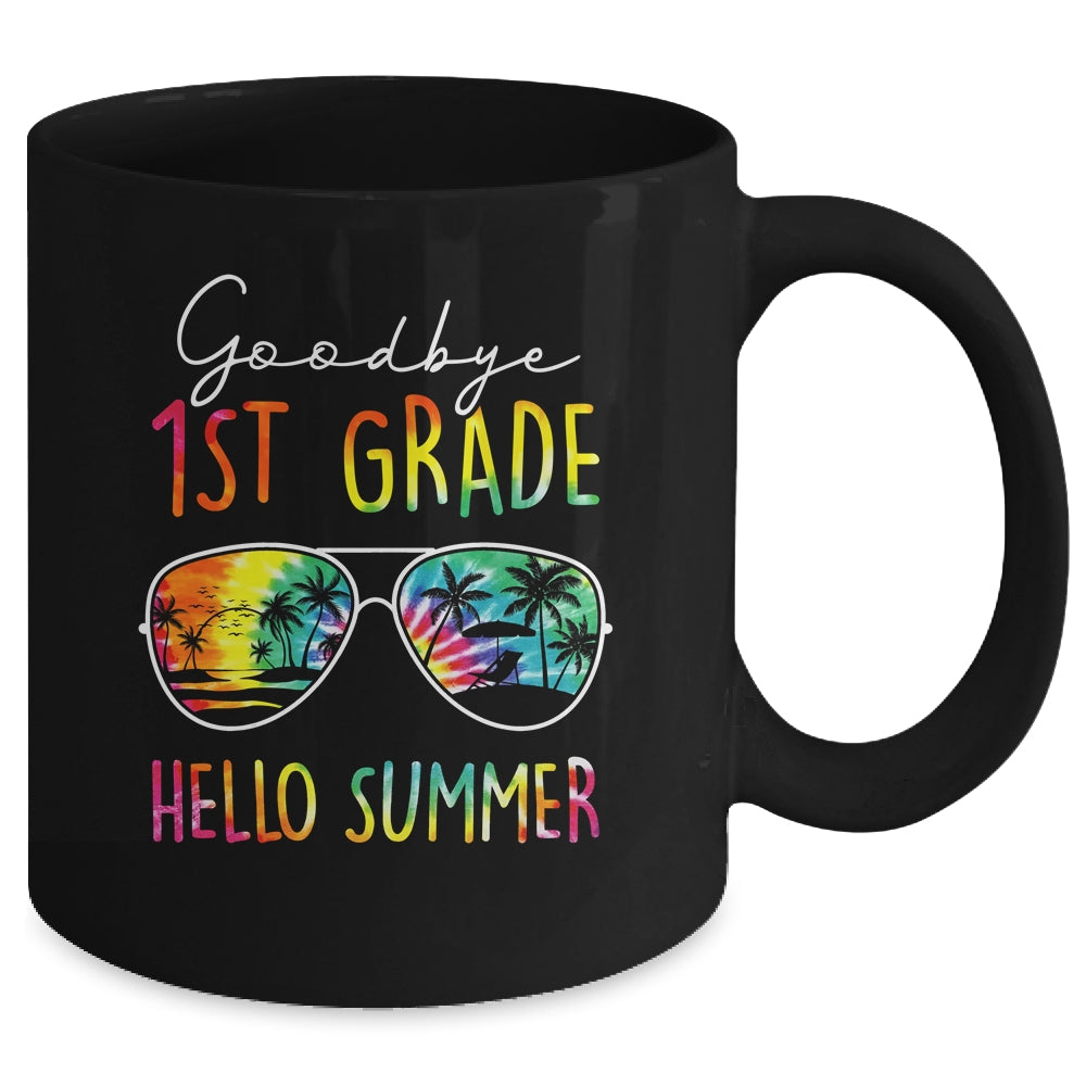 Tie Dye Goodbye 1st Grade Hello Summer Last Day Of School Mug | siriusteestore