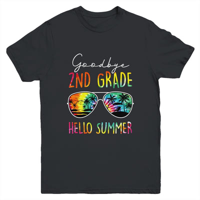 Tie Dye Goodbye 2nd Grade Hello Summer Last Day Of School Youth Shirt | siriusteestore