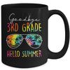 Tie Dye Goodbye 3rd Grade Hello Summer Last Day Of School Mug | siriusteestore