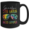 Tie Dye Goodbye 5th Grade Hello Summer Last Day Of School Mug | siriusteestore