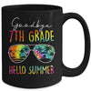 Tie Dye Goodbye 7th Grade Hello Summer Last Day Of School Mug | siriusteestore