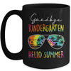 Tie Dye Goodbye Kindergarten Hello Summer Last Day Of School Mug | siriusteestore