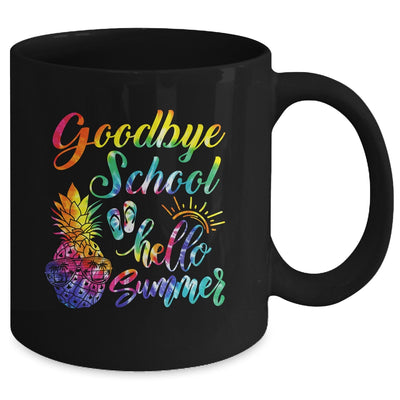Tie Dye Goodbye School Hello Summer Last Day Of School Mug | siriusteestore