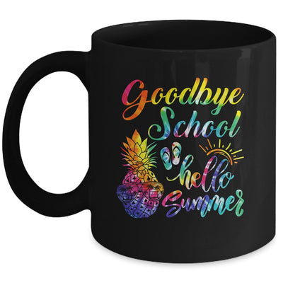 Tie Dye Goodbye School Hello Summer Last Day Of School Mug | siriusteestore