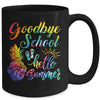 Tie Dye Goodbye School Hello Summer Last Day Of School Mug | siriusteestore