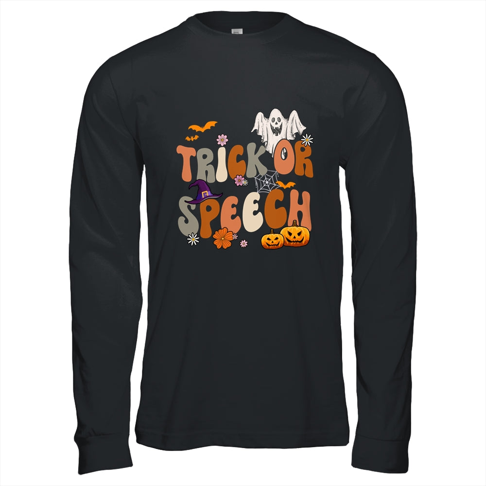 Trick Or Speech Therapy Halloween Costume Speech Therapist Shirt & Hoodie | siriusteestore