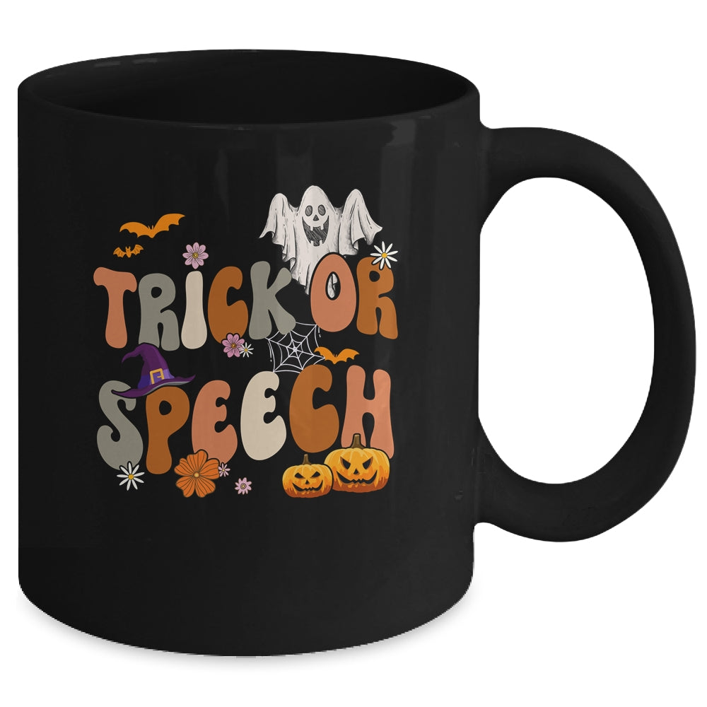 Trick Or Speech Therapy Halloween Costume Speech Therapist Mug | siriusteestore