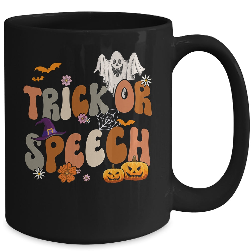 Trick Or Speech Therapy Halloween Costume Speech Therapist Mug | siriusteestore