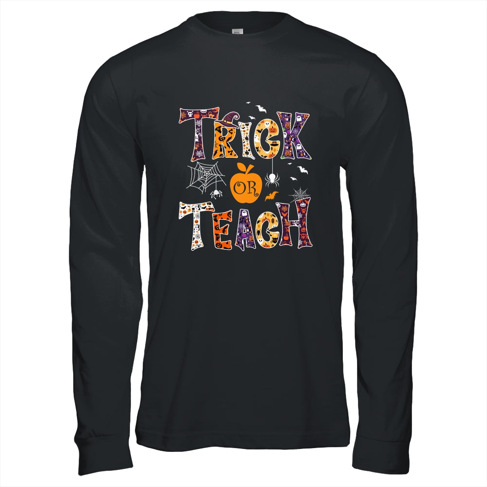Trick Or Teach Cute Halloween Teacher Men Women Shirt & Hoodie | siriusteestore