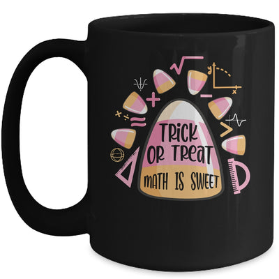 Trick Or Treat Halloween Math Is Sweet Candy Corn Funny Mug | siriusteestore