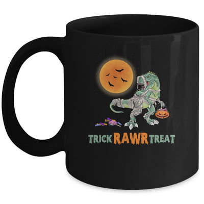 Trick Rawr Treat Halloween Dinosaur T Rex For Boy Mug | siriusteestore
