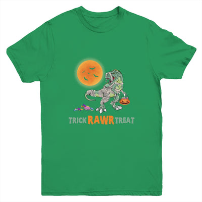 Trick Rawr Treat Halloween Dinosaur T Rex For Boy Youth Shirt | siriusteestore