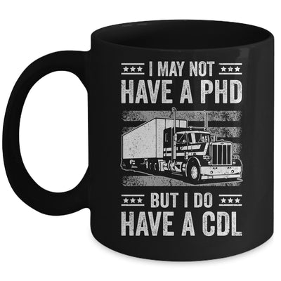 Trucker Design For Men Women CDL Truck Driver Trucker Mug | siriusteestore