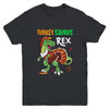 Turkey Saurus Rex Funny Dinosaur Trex Thanksgiving Boy Kids Youth Shirt | siriusteestore