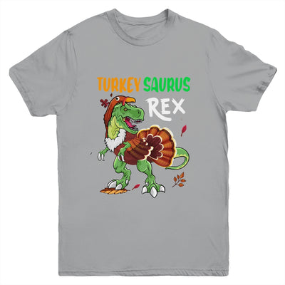 Turkey Saurus Rex Funny Dinosaur Trex Thanksgiving Boy Kids Youth Shirt | siriusteestore