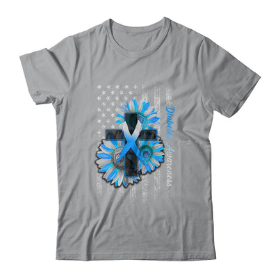 USA Flag In November We Wear Blue Diabetes Awareness Month Shirt & Hoodie | siriusteestore