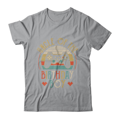 Uncle Of The Birthday Boy Vintage Matching Gamer Birthday Shirt & Hoodie | siriusteestore