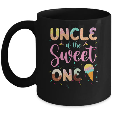 Uncle Of The Sweet One Ice Cream 1st First Birthday Family Mug | siriusteestore