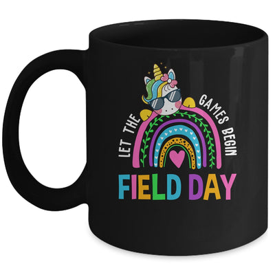 Unicorn Field Day Let The Games Begin Kids Girls Teachers Mug | siriusteestore