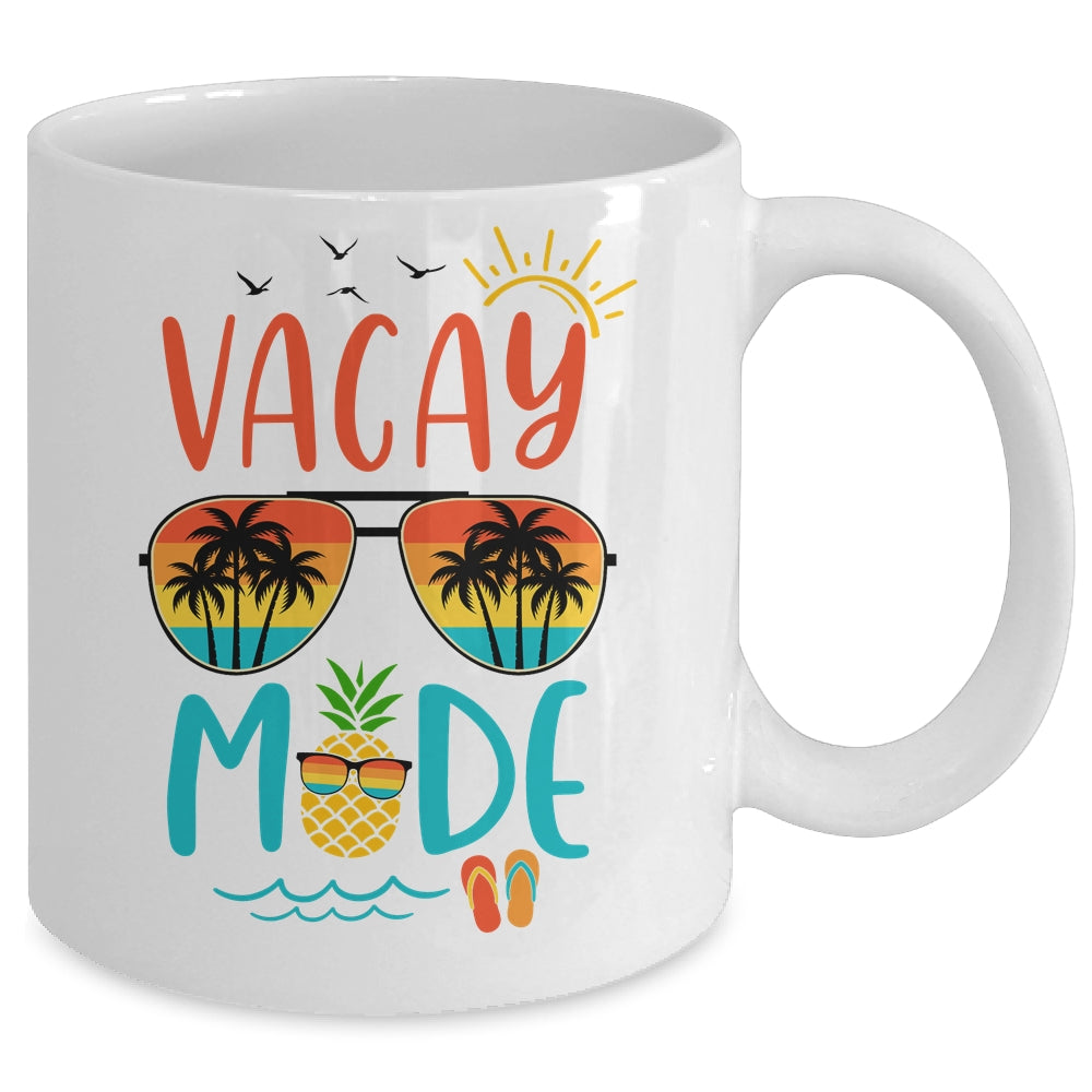 Vacay Mode Cute Cruise Getaway Holiday Summer Vacation Mug | siriusteestore