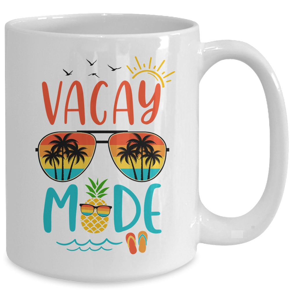 Vacay Mode Cute Cruise Getaway Holiday Summer Vacation Mug | siriusteestore