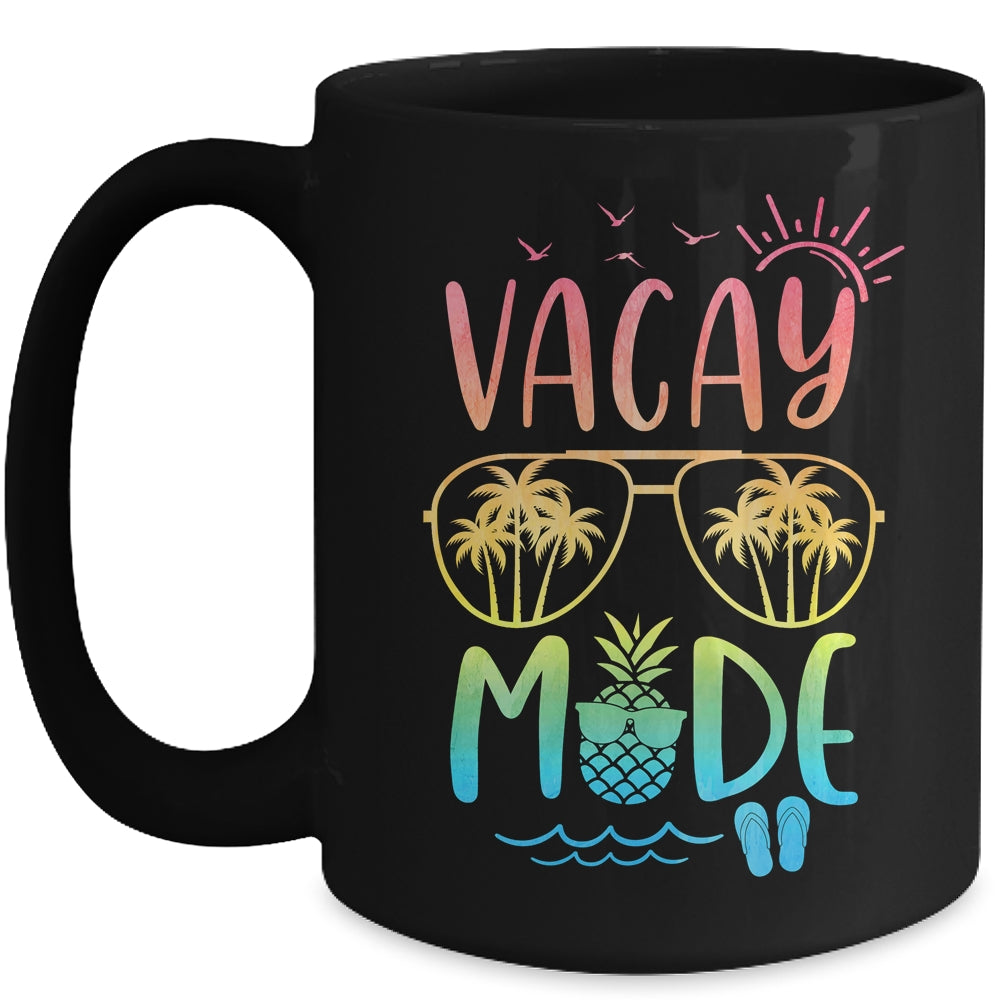Vacay Mode Cute Vacation Summer Cruise Getaway Holiday Mug | siriusteestore