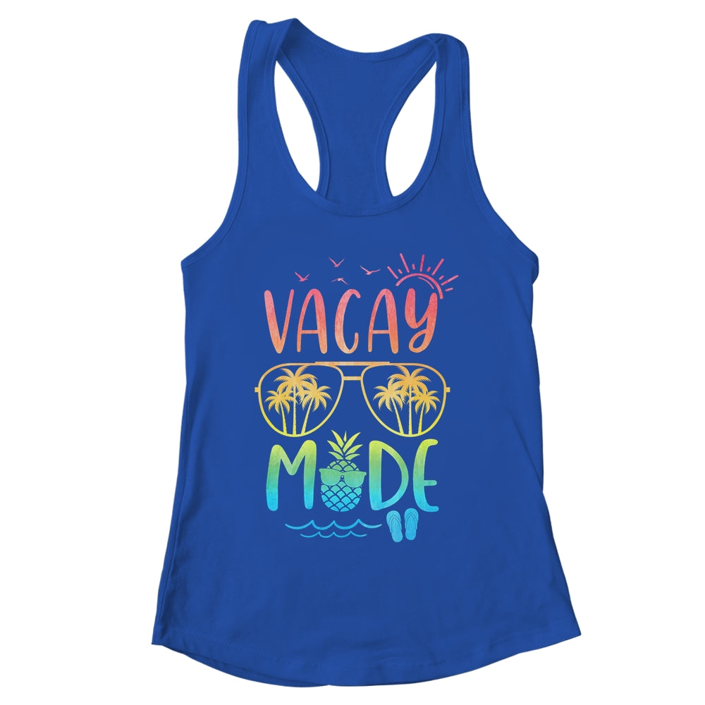 Vacay Mode Cute Vacation Summer Cruise Getaway Holiday Shirt & Tank Top | siriusteestore
