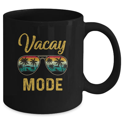 Vacay Mode Sunglasses Vintage Retro Summer Beach Vacation Mug Mug | siriusteestore