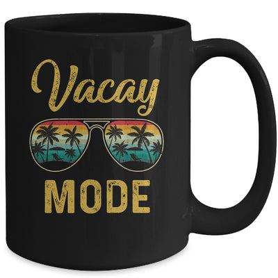 Vacay Mode Sunglasses Vintage Retro Summer Beach Vacation Mug Mug | siriusteestore