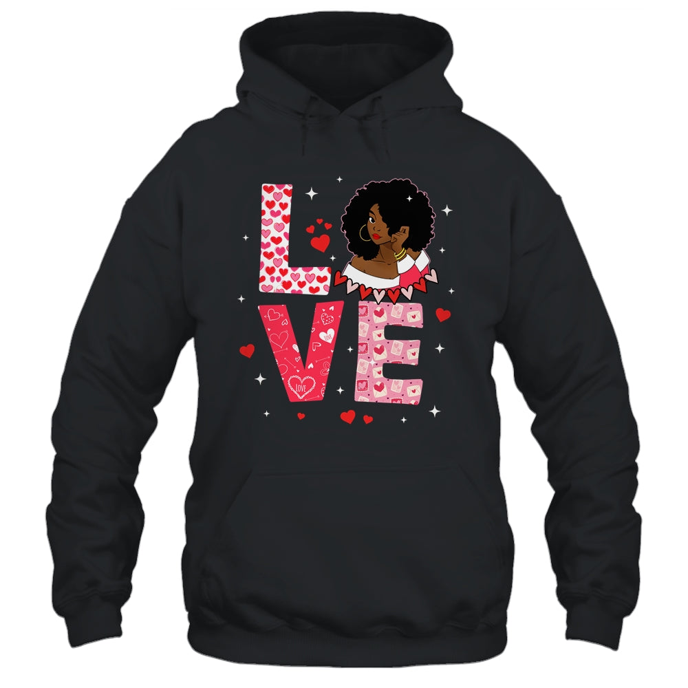 Valentine Days Black African American Costume Melanin Wome Shirt & Tank Top | siriusteestore