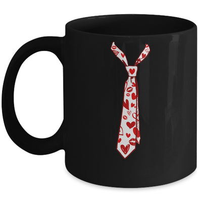 Valentine Tie For Men Heart Tie Heart Tie For Me Mug | siriusteestore