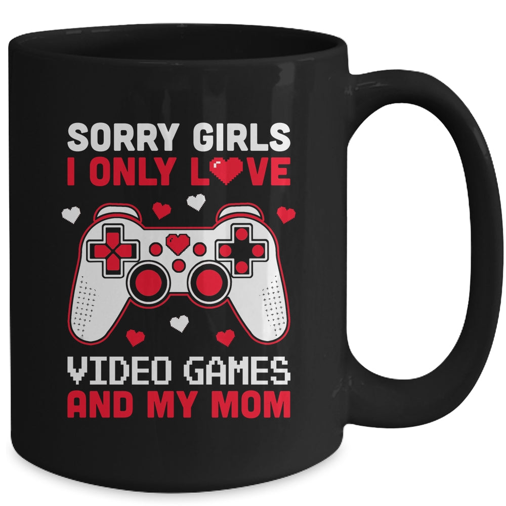 Valentines Day Boys Kids Girls Son Video Games Funny Gamer Mug | siriusteestore