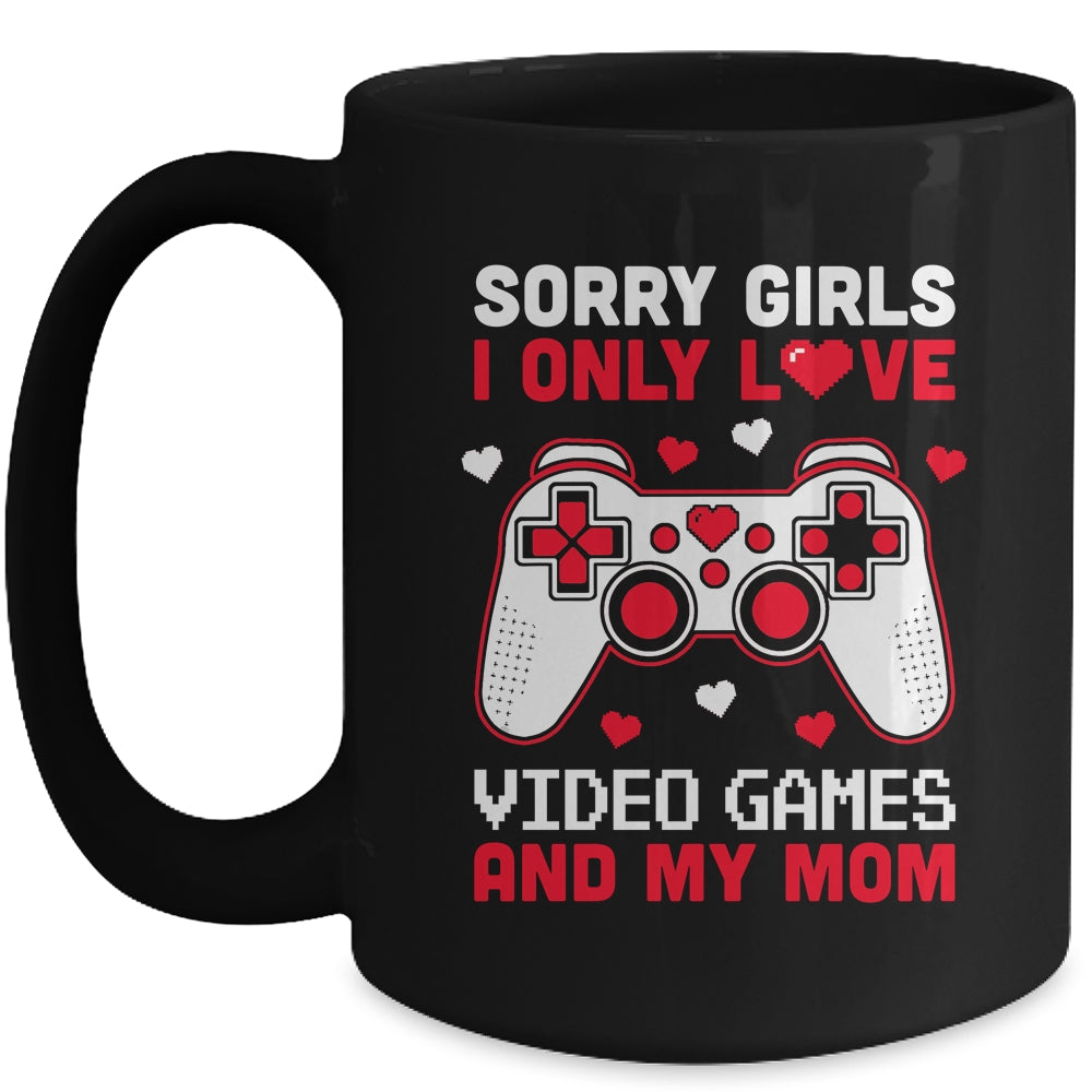 Valentines Day Boys Kids Girls Son Video Games Funny Gamer Mug | siriusteestore