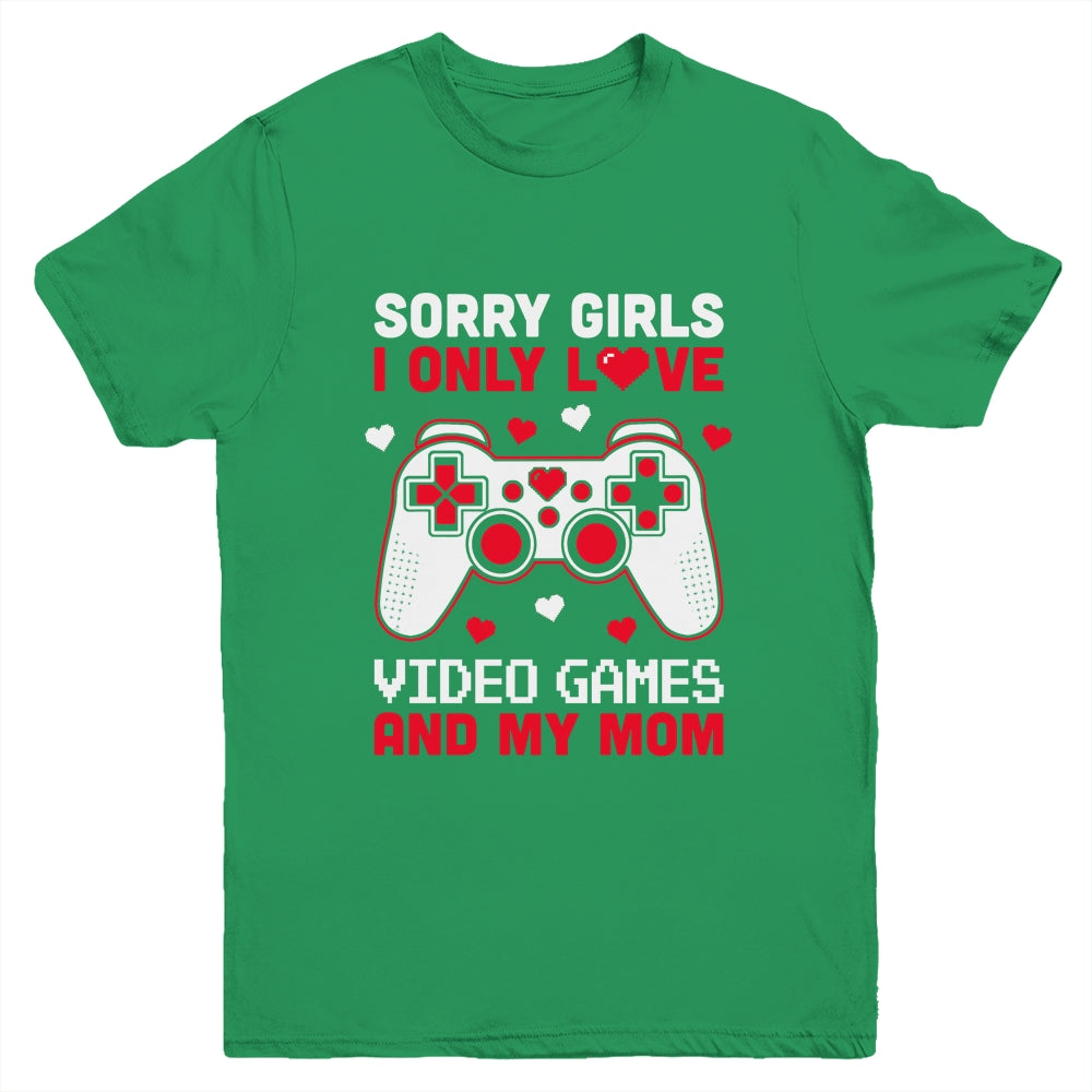 Valentines Day Boys Kids Girls Son Video Games Funny Gamer Youth Shirt | siriusteestore