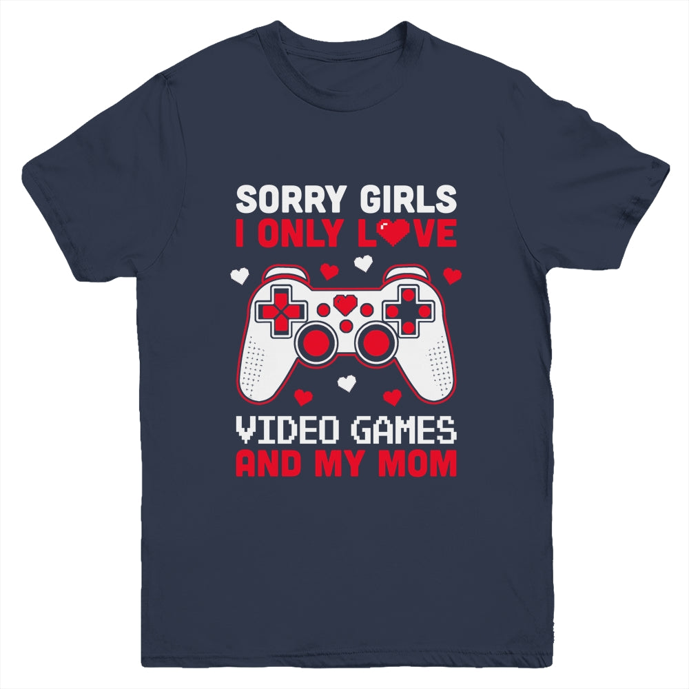 Valentines Day Boys Kids Girls Son Video Games Funny Gamer Youth Shirt | siriusteestore