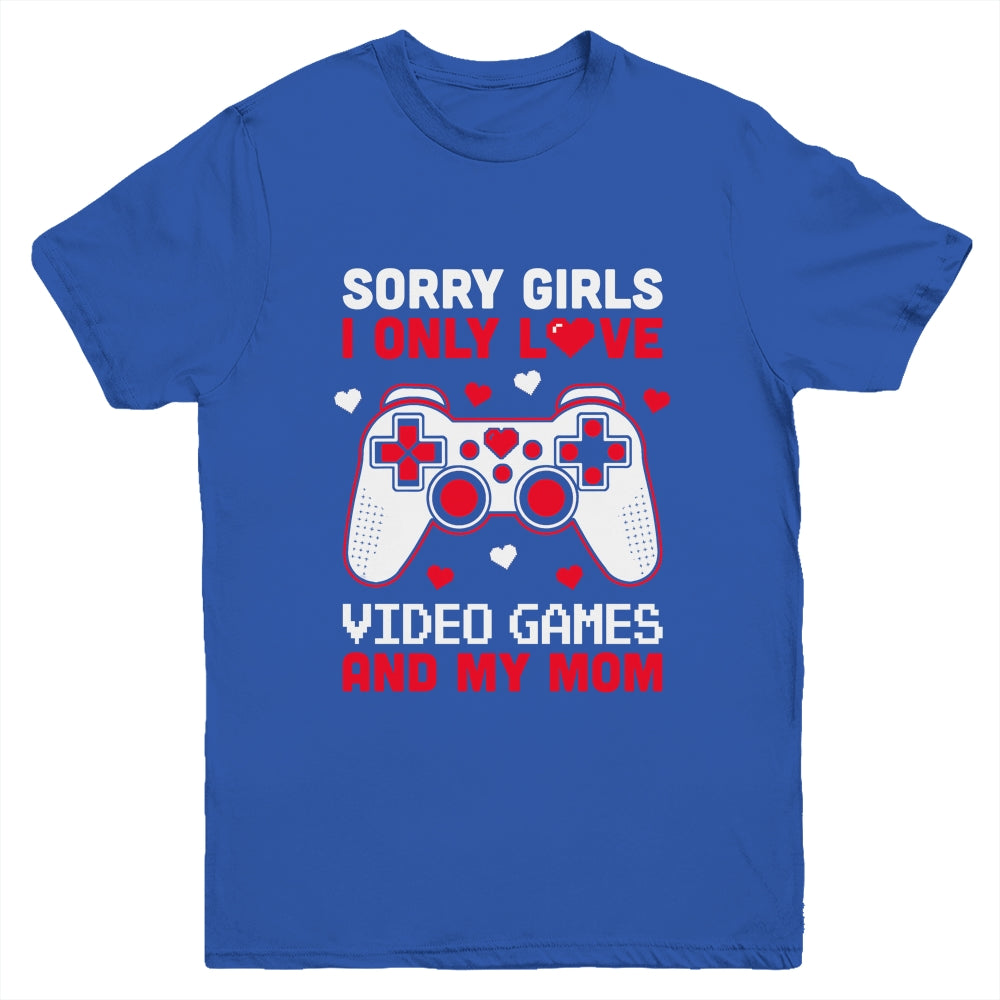 Valentines Day Boys Kids Girls Son Video Games Funny Gamer Youth Shirt | siriusteestore