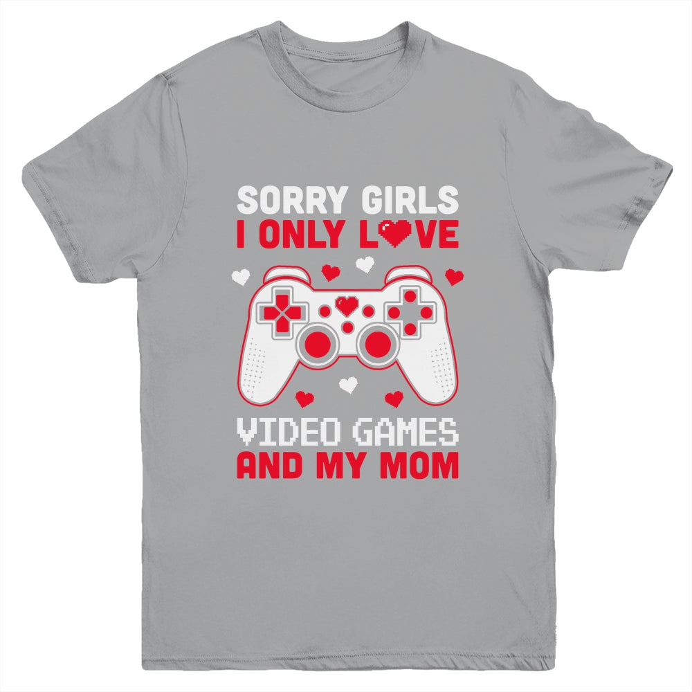 Valentines Day Boys Kids Girls Son Video Games Funny Gamer Youth Shirt | siriusteestore