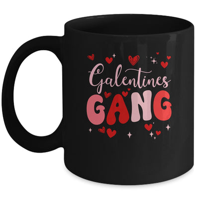 Valentines Day Galentines Gang Funny For Single Women Groovy Mug | siriusteestore
