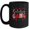 Valentines Day Galentines Gang Funny For Single Women Groovy Mug | siriusteestore