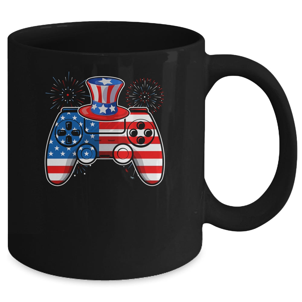 Video Game 4th Of July Gaming Funny Boys Kids Teens Gamer Mug | siriusteestore