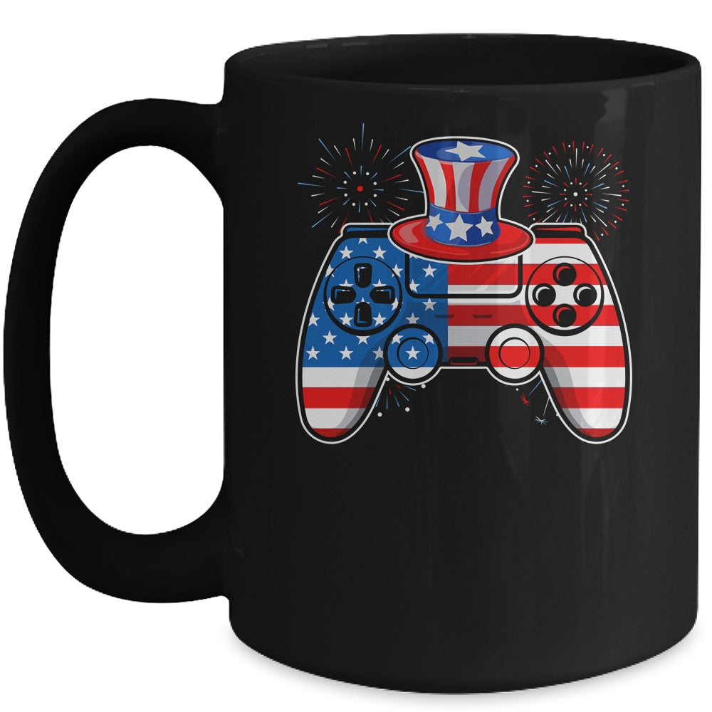 Video Game 4th Of July Gaming Funny Boys Kids Teens Gamer Mug | siriusteestore