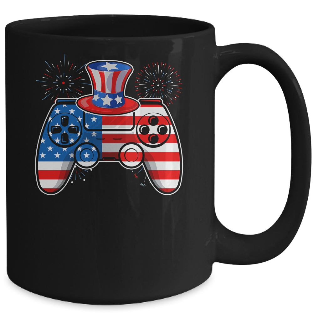 Video Game 4th Of July Gaming Funny Boys Kids Teens Gamer Mug | siriusteestore