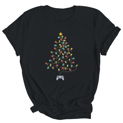 Video Game Christmas Tree Lights Xmas Gaming Shirt & Sweatshirt | siriusteestore