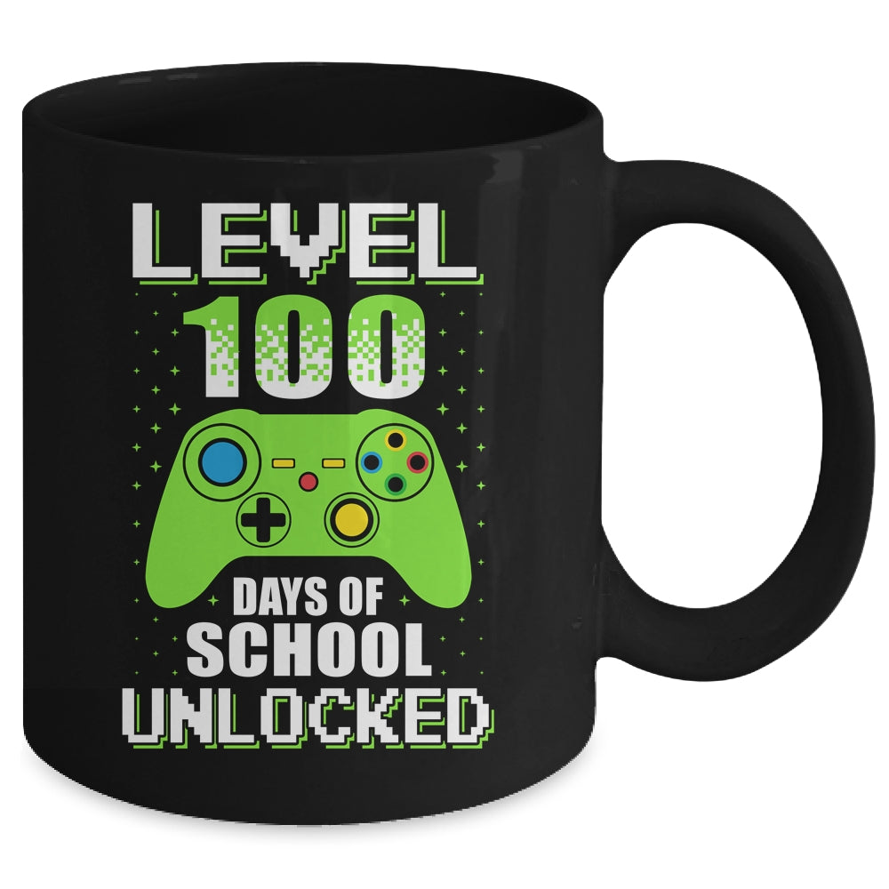 Video Gamer Student 100th Days Of School Kids Boys Teens Mug | siriusteestore