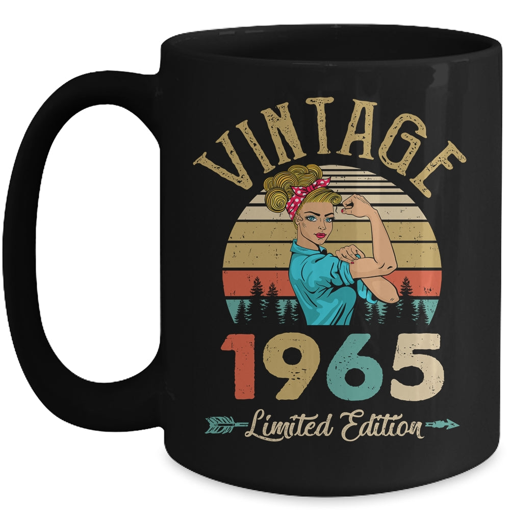 Vintage 1965 57th Birthday Women 57 Years Old Mug | siriusteestore