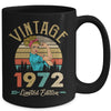 Vintage 1972 50th Birthday Women 50 Years Old Mug | siriusteestore
