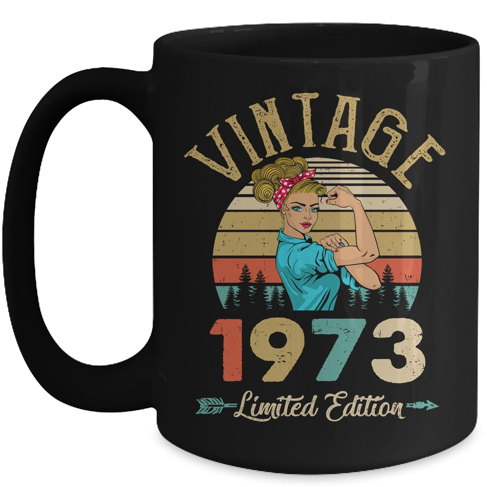Vintage 1973 49th Birthday Women 49 Years Old Mug | siriusteestore