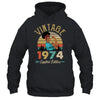 Vintage 1974 48th Birthday Afro Black Woman 48 Years Old Shirt & Hoodie | siriusteestore