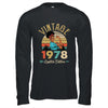 Vintage 1978 44th Birthday Afro Black Woman 44 Years Old Shirt & Hoodie | siriusteestore