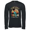 Vintage 1984 38th Birthday Afro Black Woman 38 Years Old Shirt & Hoodie | siriusteestore